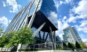 Modern commercial property where an ALTA title survey helps assess development rights and property conditions
